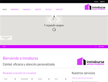 Tablet Screenshot of inmobursa.com
